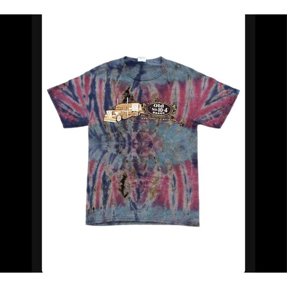 Trucker Running Outta Moonlight Tie-Dye Tee - Picture 2 of 5